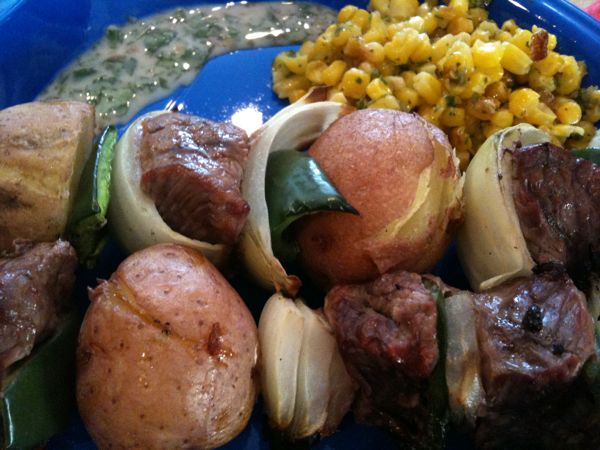 4th of July was Eating with Andrea - Literally!