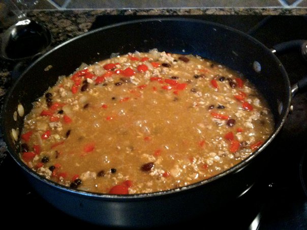 Beef & Bean Chile Verde