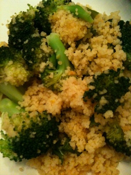 Broccoli & Couscous Pilaf