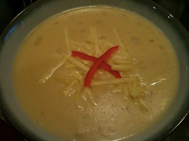Cheddar-Ale Soup