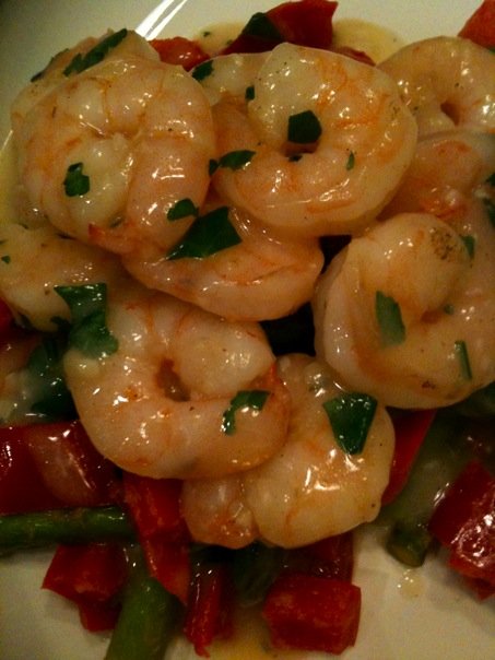 Lemon-Garlic Shrimp & Vegetables