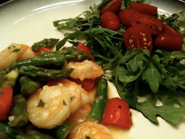 Lemon-Garlic Shrimp & Vegetables