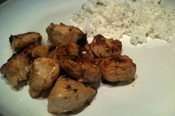 Mojito Chicken with Coconut Lime Rice