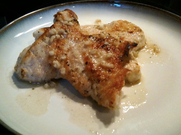 Turkey Cutlets with Sage and Lemon