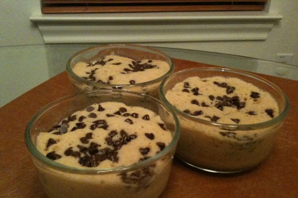 Mini Chocolate Chip Cakes for Dessert!