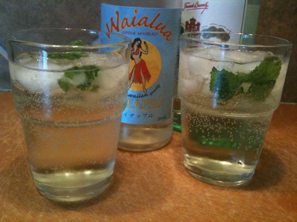 Pineapple Mojitos
