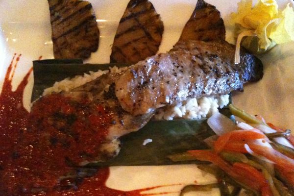 Dulces at Lakeline for Lunch with Mom, Dan & Gaetano