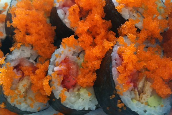 Dinner at "how do you roll?"