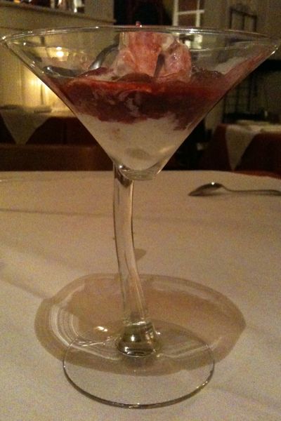 Warm Berries and Ice Cream