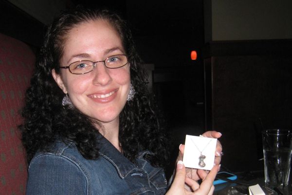 Oyster with a peral charm