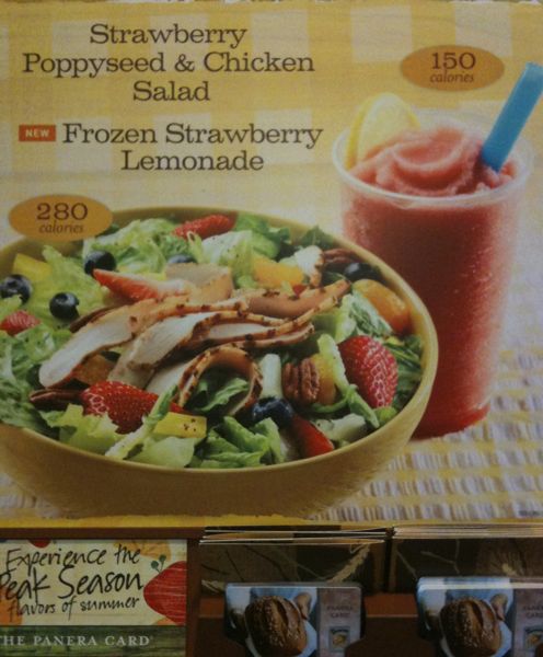 Panera Bread's New 280 Calorie Salad