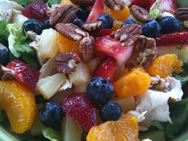 Strawberry Poppyseed Salad - 280 calories