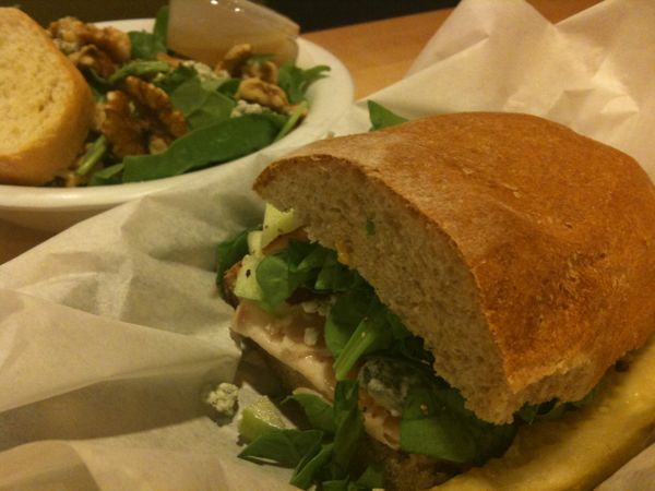 Spicy Pickle Double Dealio Yard Bird and Spinach Salad